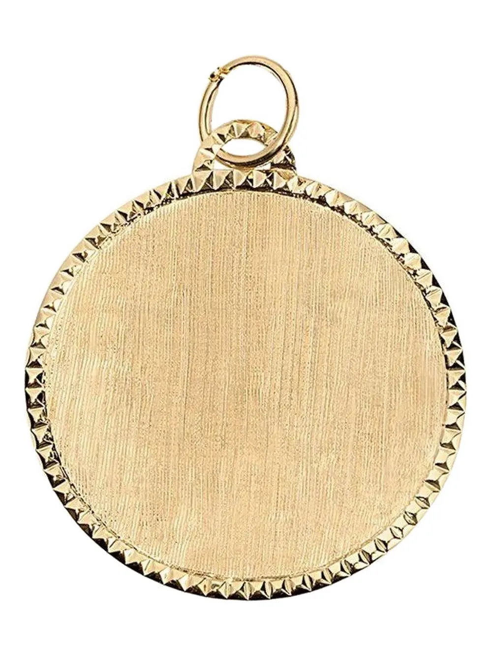 Devon Woodhill 18kt Yellow Gold Deluxe Stud Disc Pendant Necklace In Gold