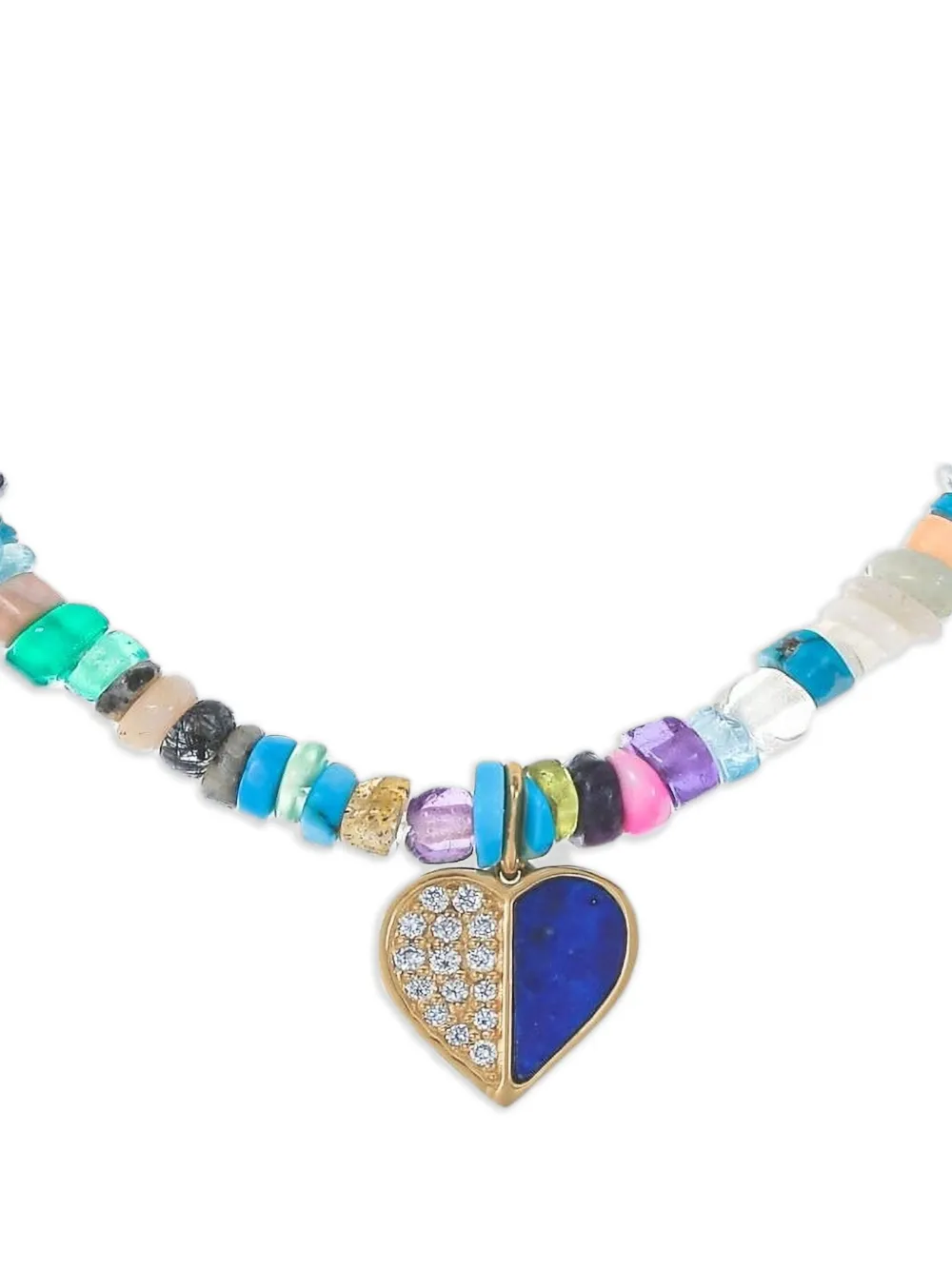 Sydney Evan 14k Gold Multi-stone Bracelet In Multi