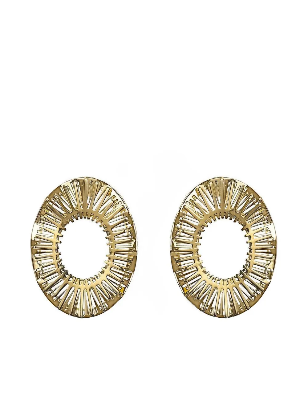 Carol Kauffmann Orecchini Explosion medi in oro giallo 18 carati