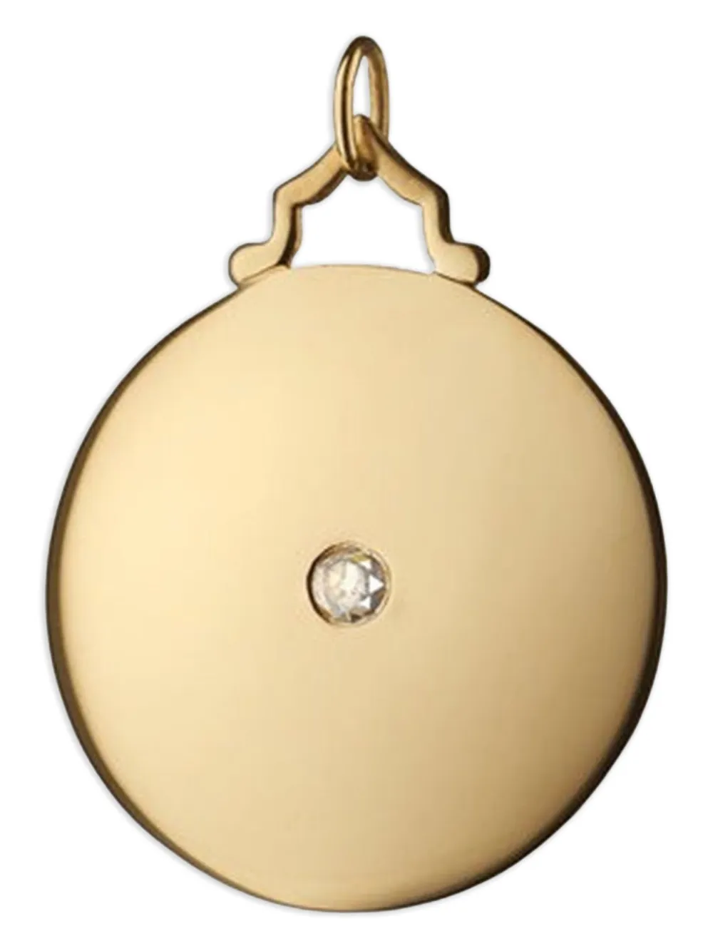 Monica Rich Kosann 18k Yellow Gold Diamond Charm In Gold