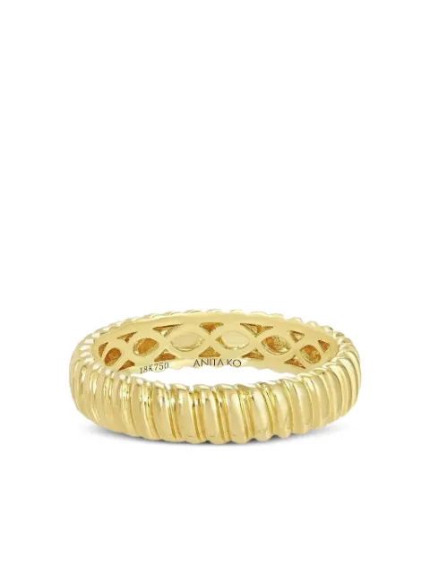 Anita Ko anillo Zoe en oro amarillo de 18kt