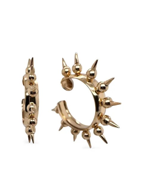 Brooks Brothers 18K yellow gold Spiked Muse earrings