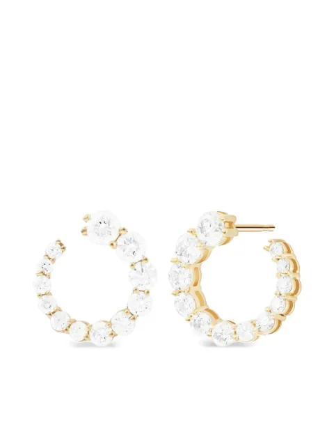 Melissa Kaye Orecchini Aria in oro giallo 18 carati con diamanti