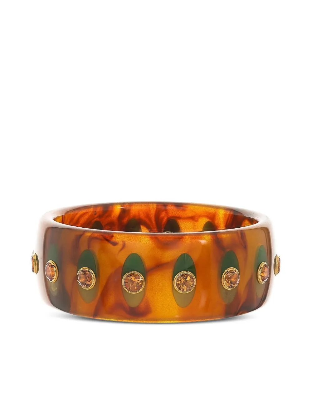 Mark Davis pulsera en oro amarillo de 18kt con citrino | marrón | Image 1