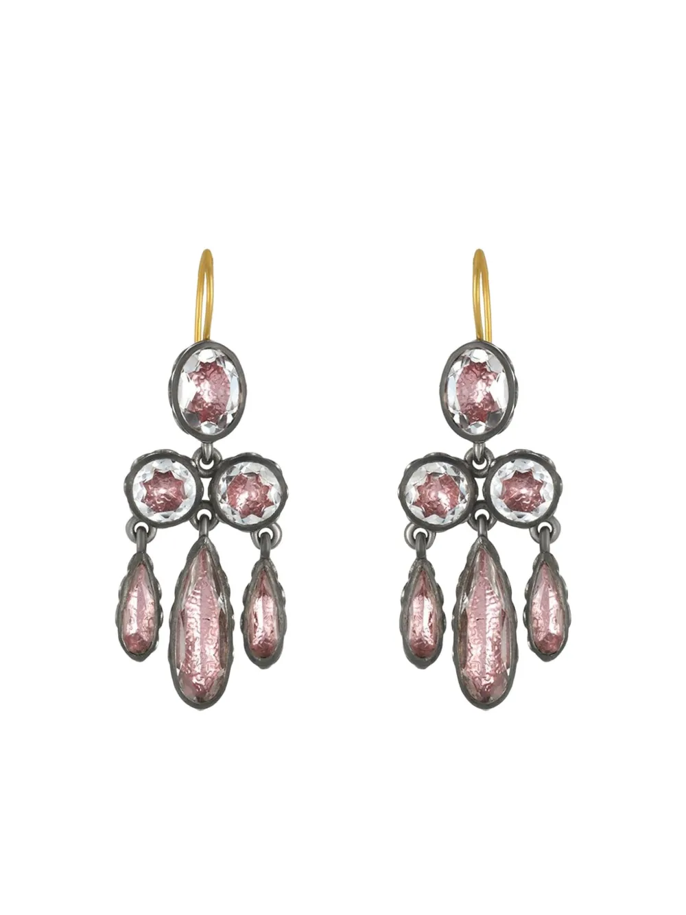 Larkspur & Hawk Orecchini Catherine in oro 14 carati - Silver