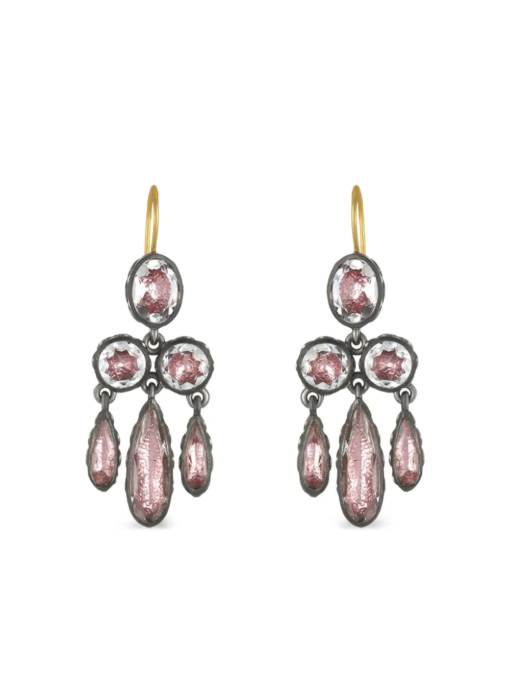 Larkspur & Hawk aretes Catherine en oro de 14kt | Image 1