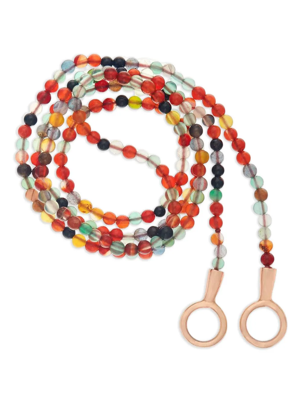 Marla Aaron Itty Bitty halskæde i 14 karat guld | guldtonet | Image 1