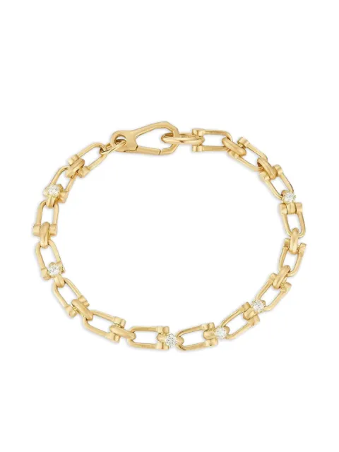 Jade Trau 18K yellow gold Georgina diamond bracelet