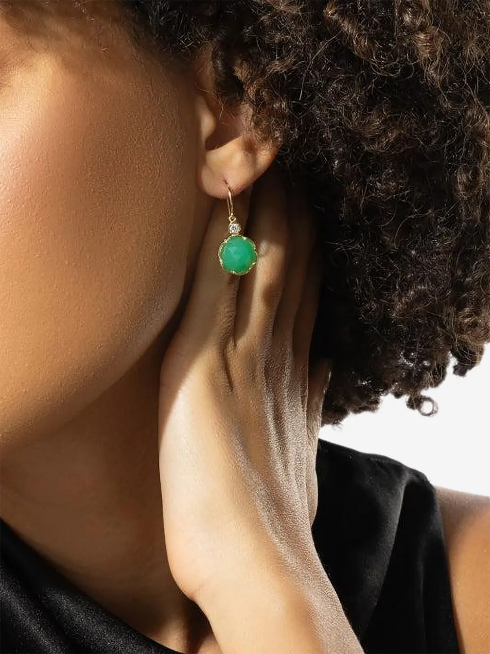 Irene Neuwirth Orecchini in oro giallo 18 carati con diamanti