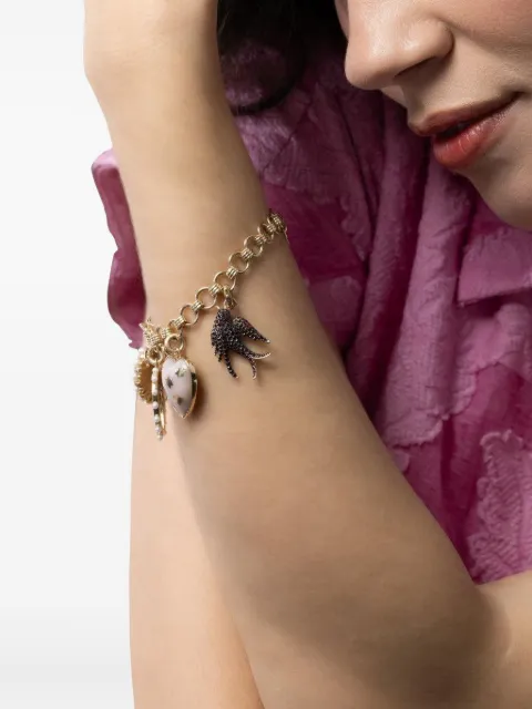 Storrow Jewelry dije Sparrow Diamond en oro amarillo de 14kt