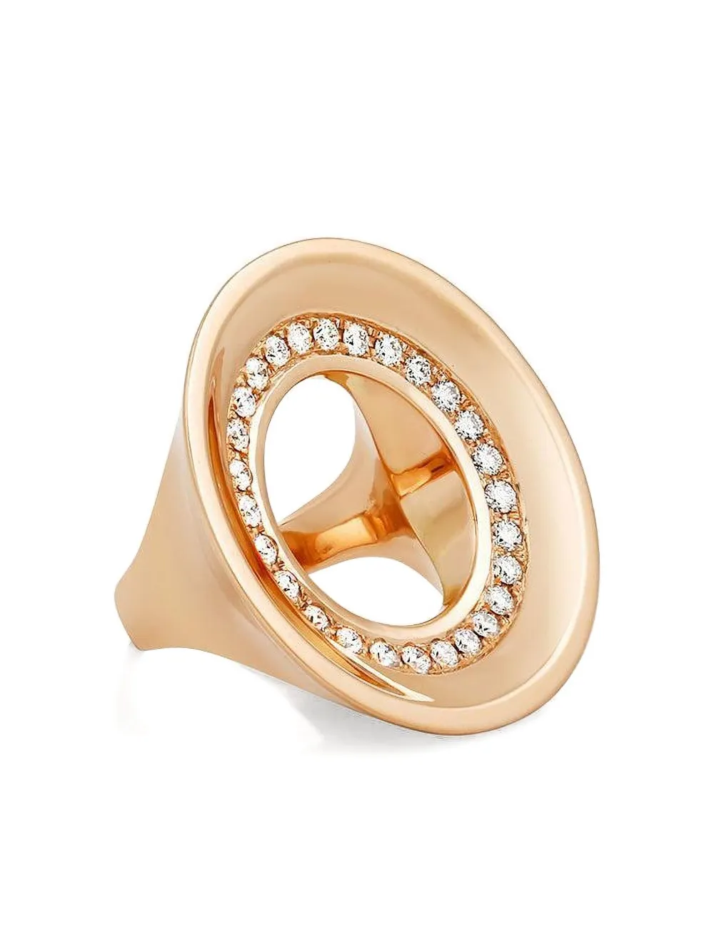 State Property 18k Yellow Gold Drew Warisan Diamond Ring In Gold