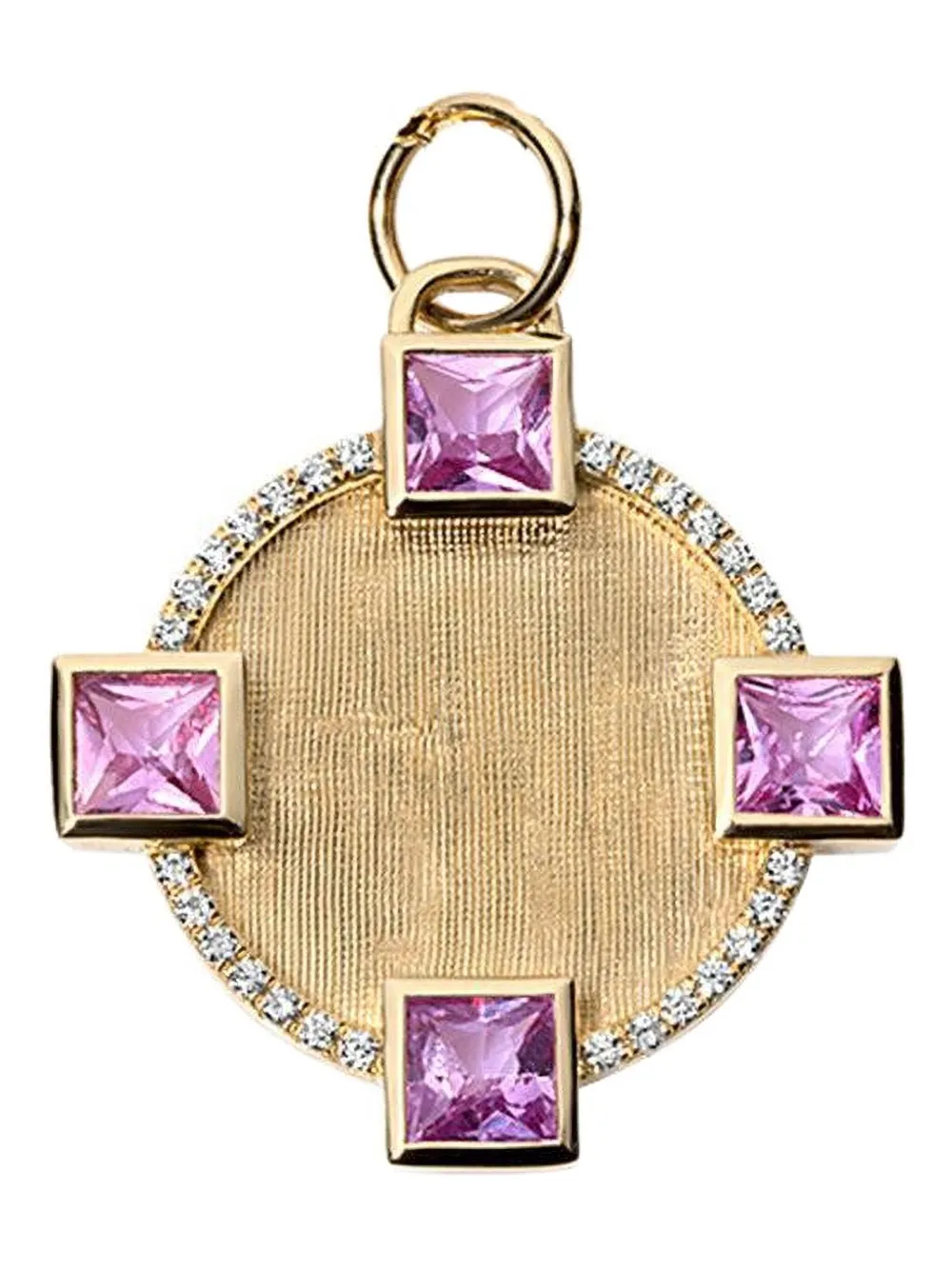 Devon Woodhill 18kt Yellow Gold Club Sapphire Necklace In Gold