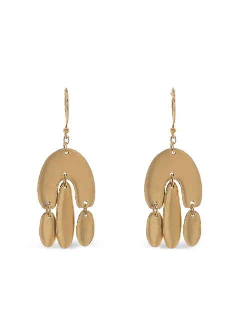 Ten Thousand Things aretes estilo candelabro en oro