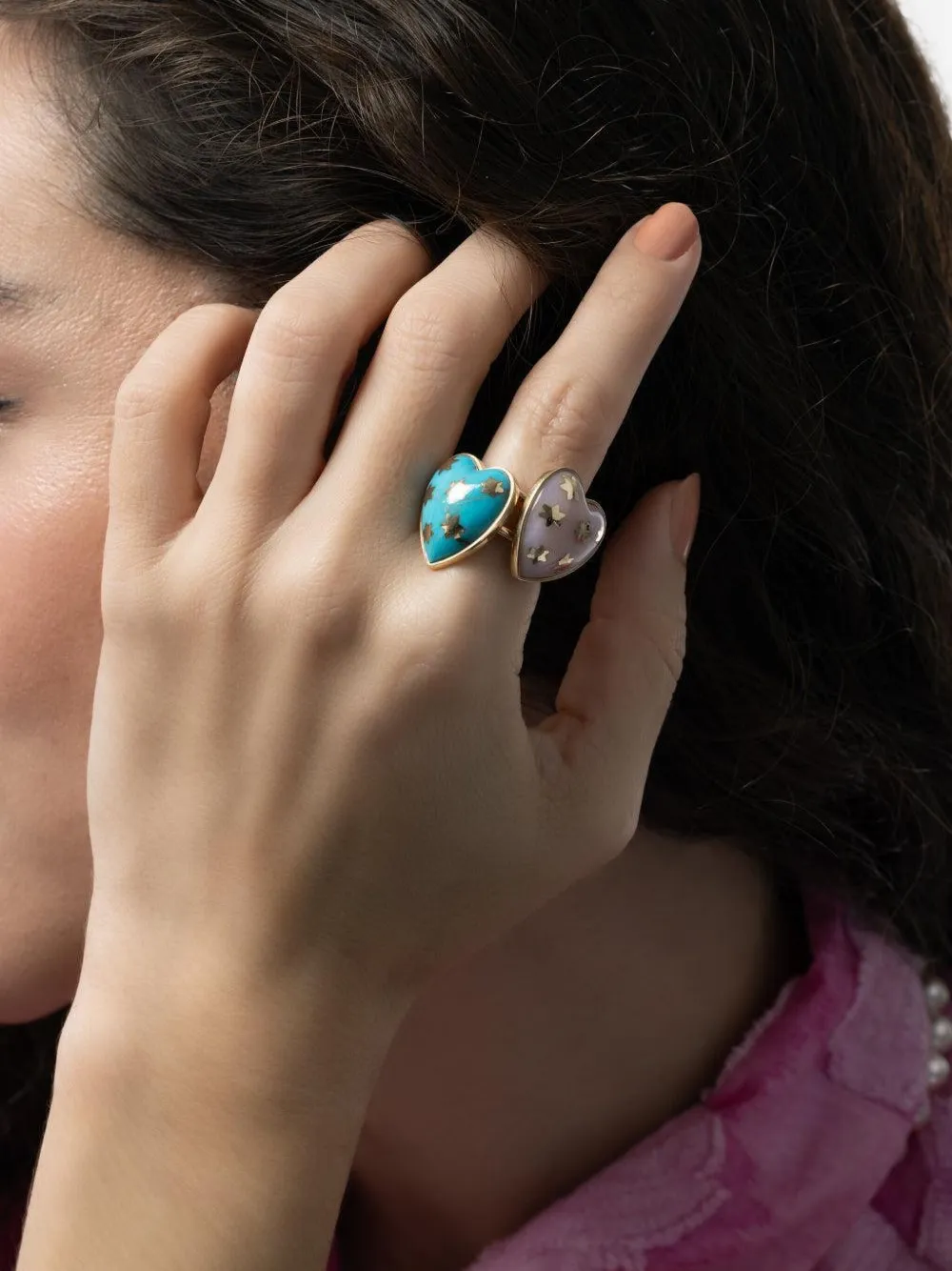 Storrow Jewelry 14k Yellow Gold Anna Opal Ring In Multi