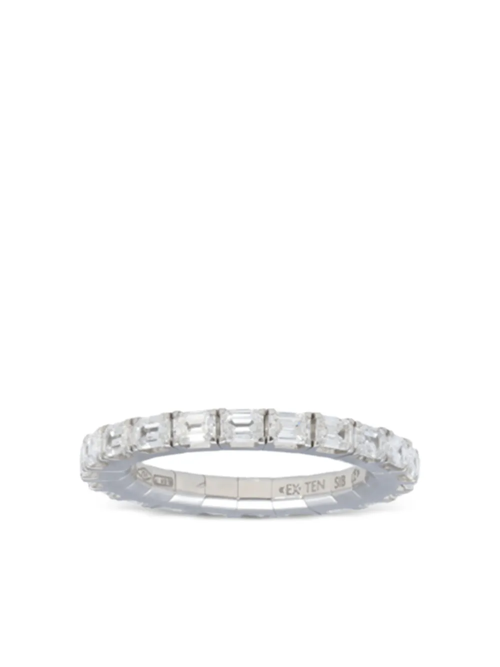 Roberto Demeglio anillo Extensible en oro blanco de 18kt con diamantes | plateado | Image 1