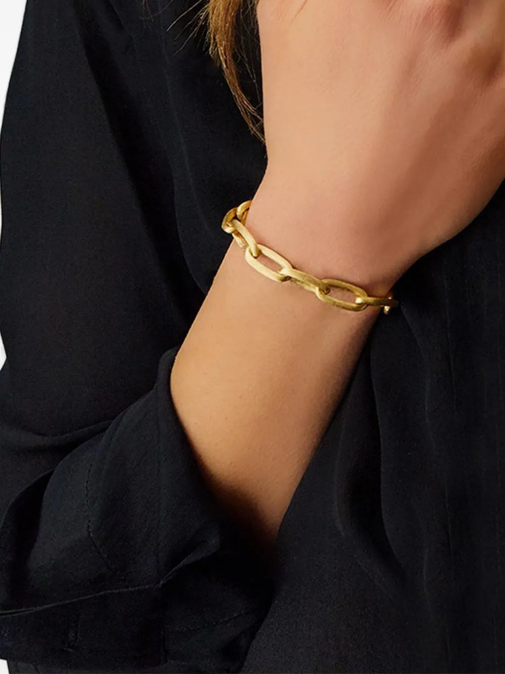 Nanis 18k Yellow Gold Libera Diamond Bracelet In Brown