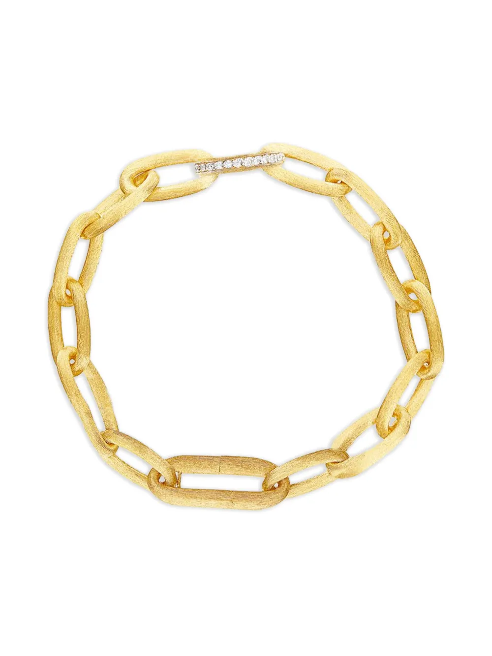 Nanis 18k Yellow Gold Libera Diamond Bracelet In Brown