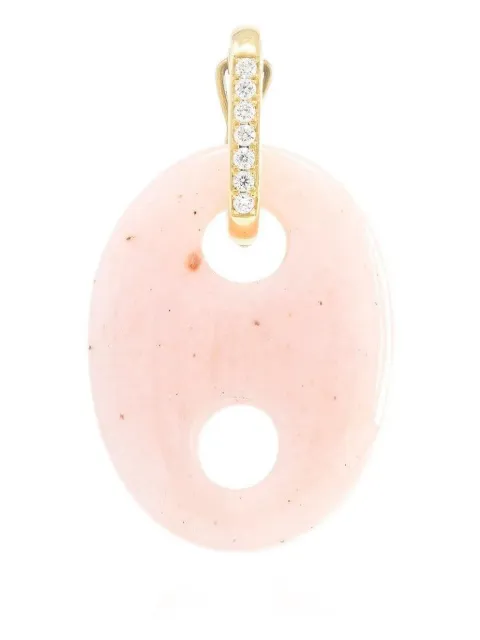 Jenna Blake dije Mariner en oro amarillo de 18kt con cuarzo y diamante