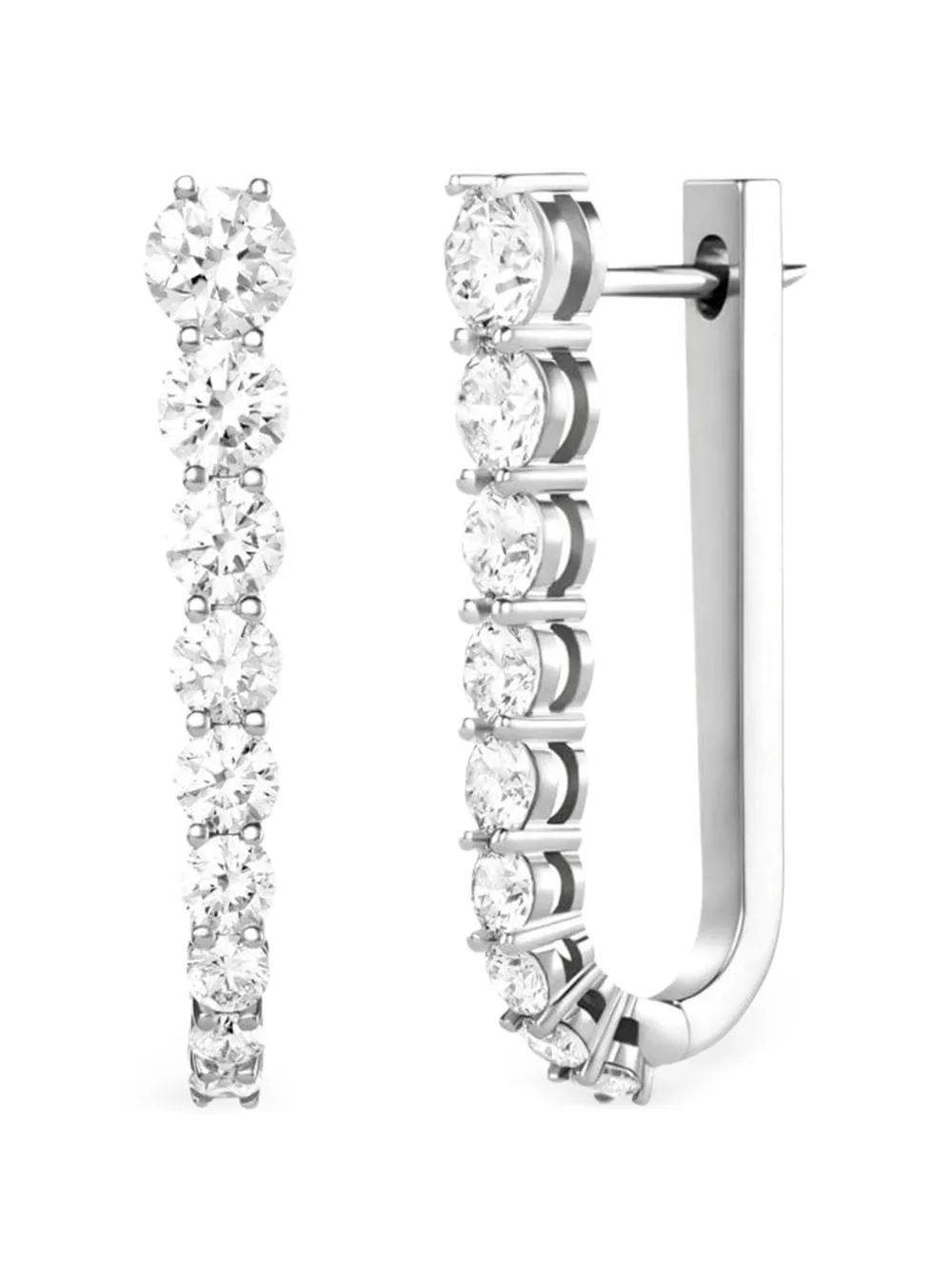  Melissa Kaye 18k Yellow Gold Aria Diamond Earrings 
