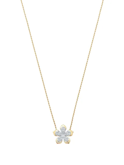 Sara Weinstock 18kt yellow gold Lierre Flower necklace