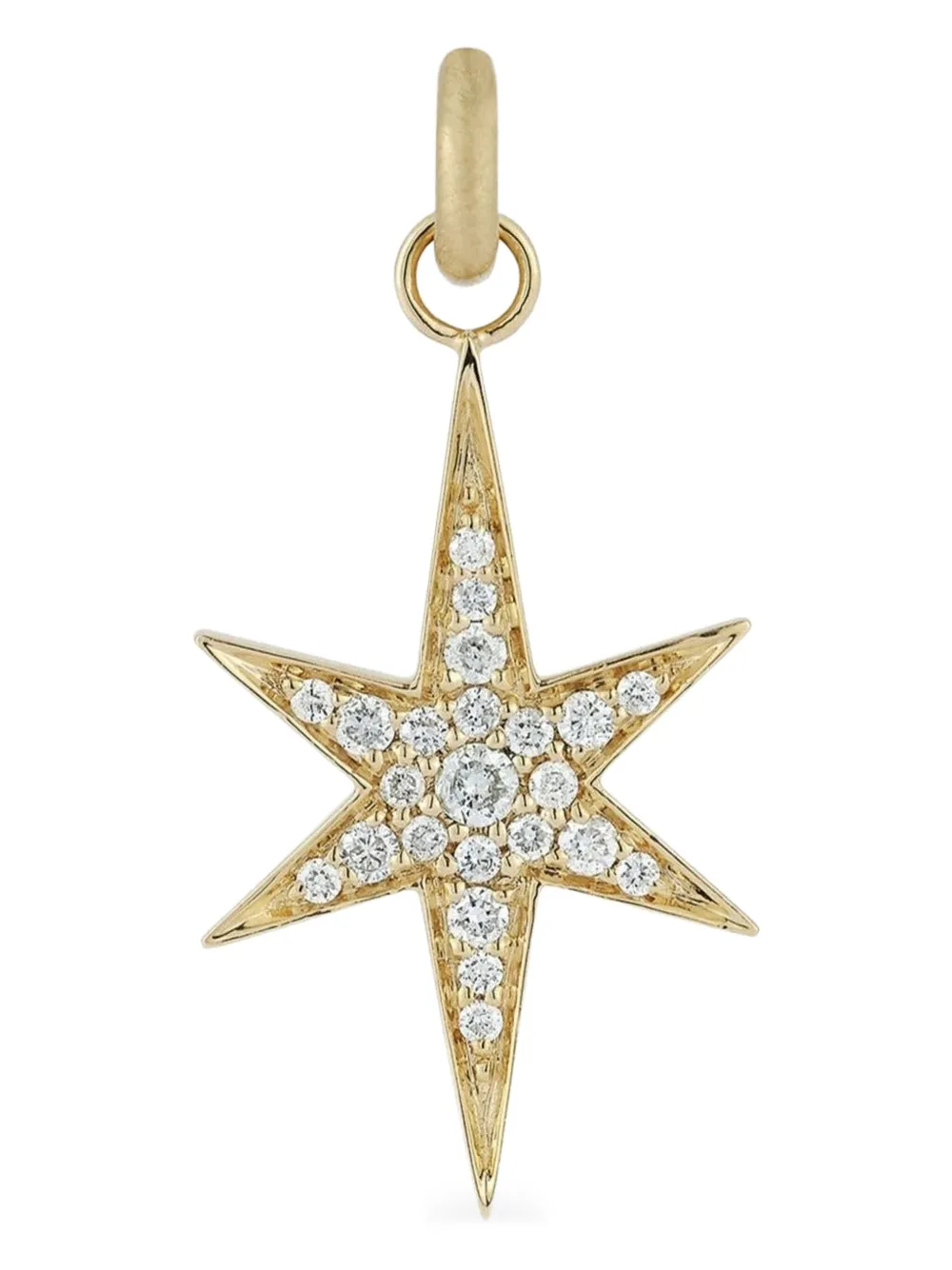 Storrow Jewelry 14k Yellow Gold Stella Diamond Pendant In Gold