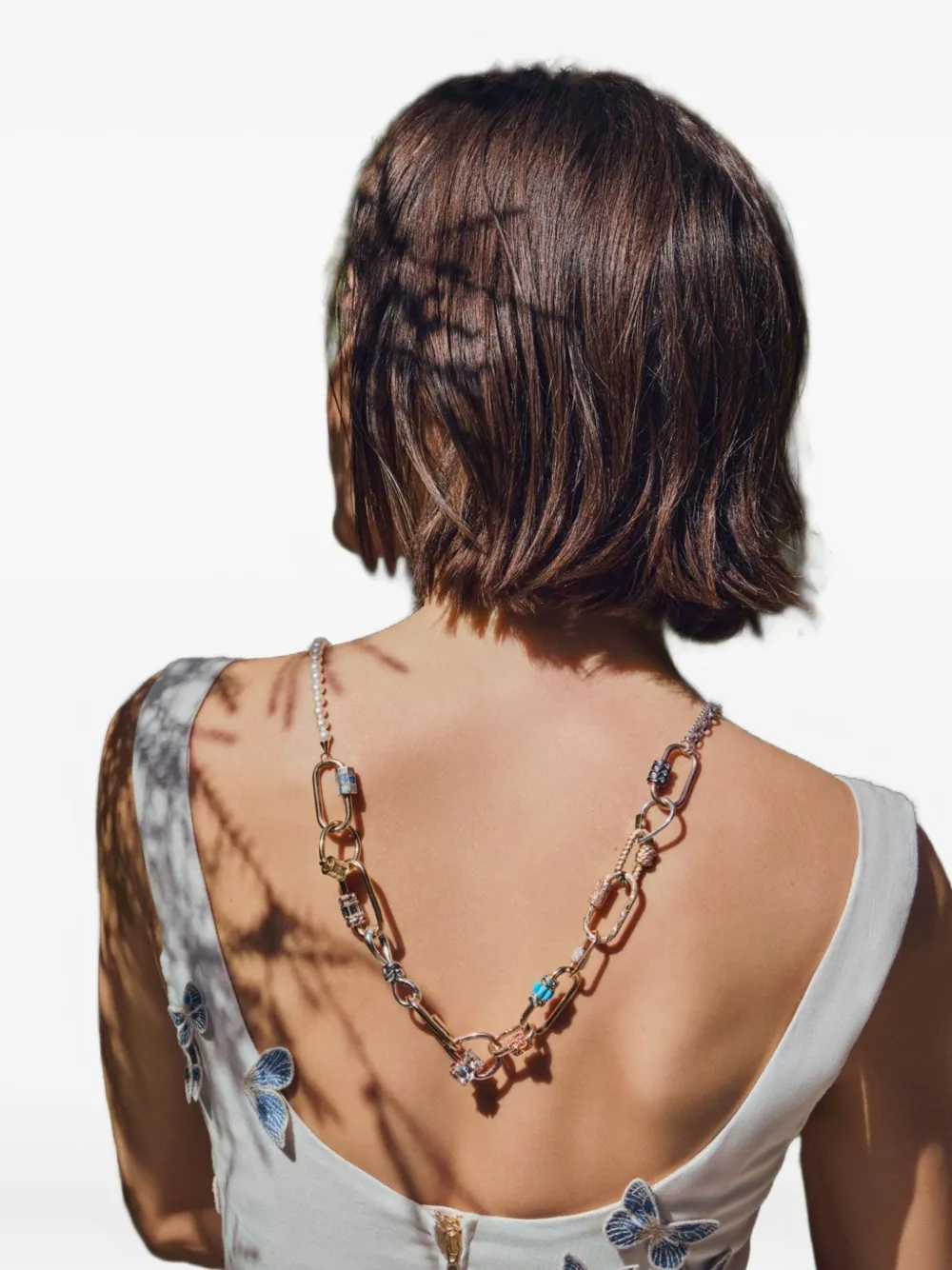 Marla Aaron grand pendentif Lock en argent sterling | Image 2