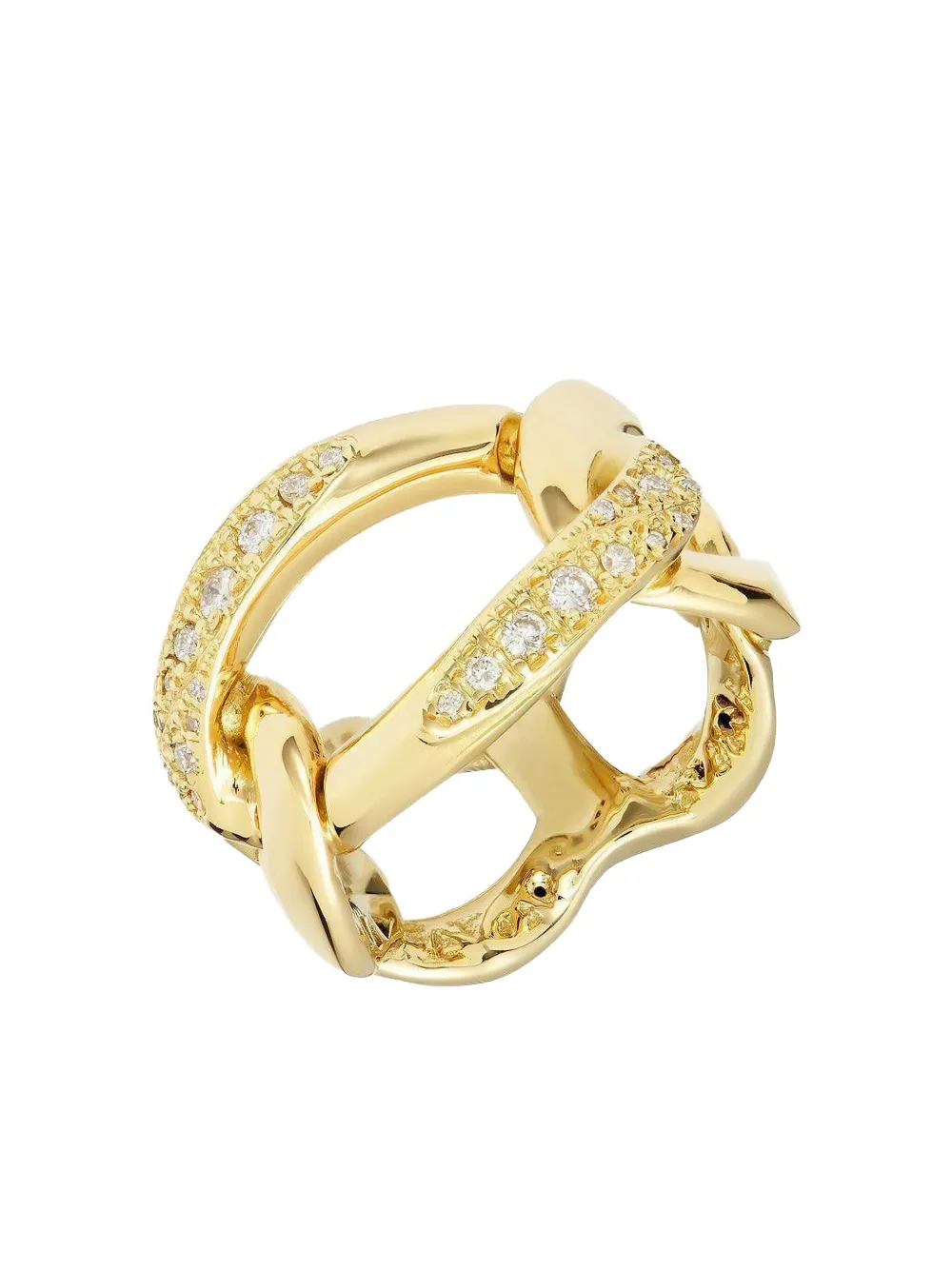 Bizzotto Gioielli Anello Blink in oro giallo 18 carati con diamanti