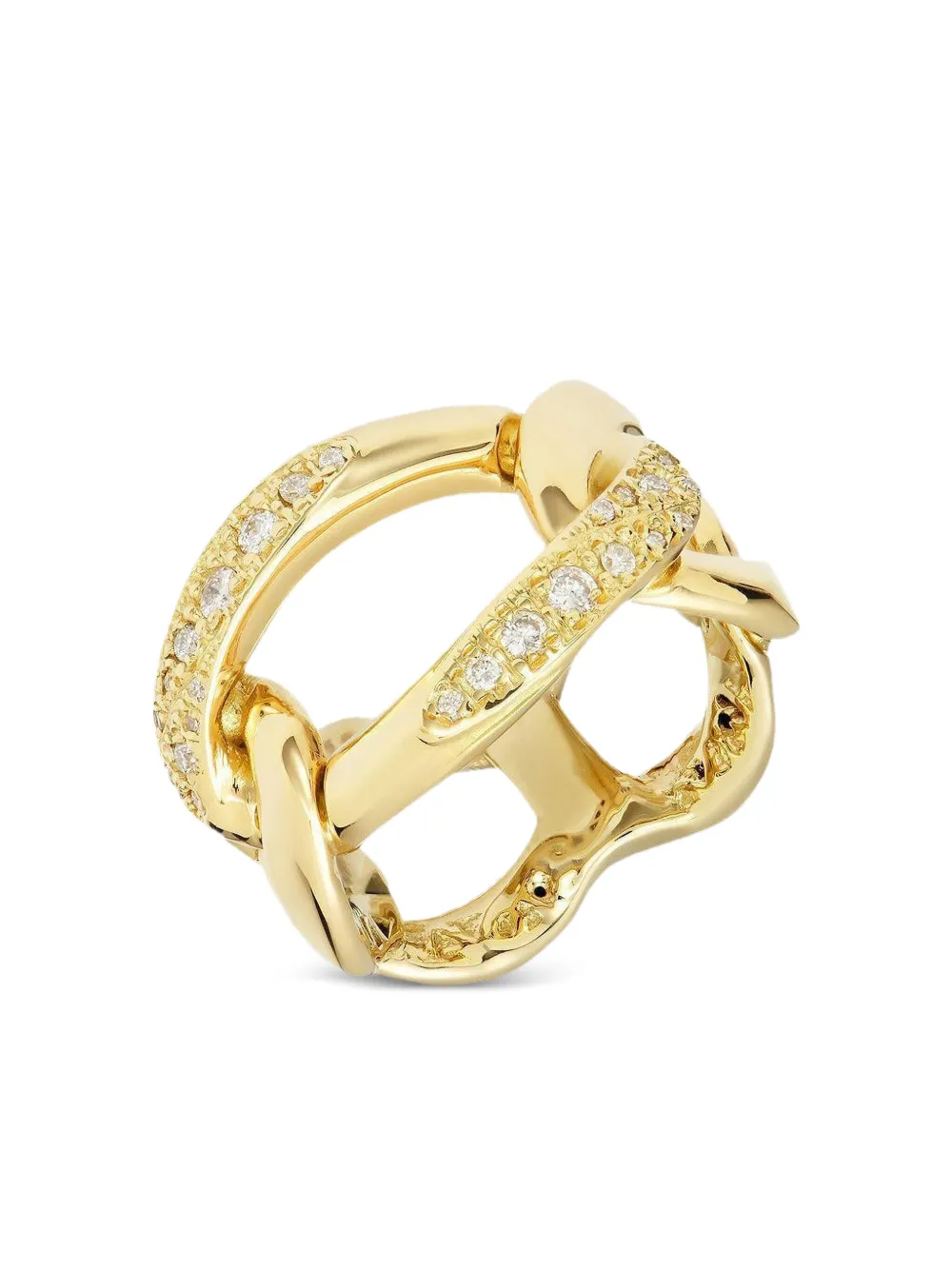 Bizzotto Gioielli 18k Yellow Gold Blink Diamond Ring In Gold