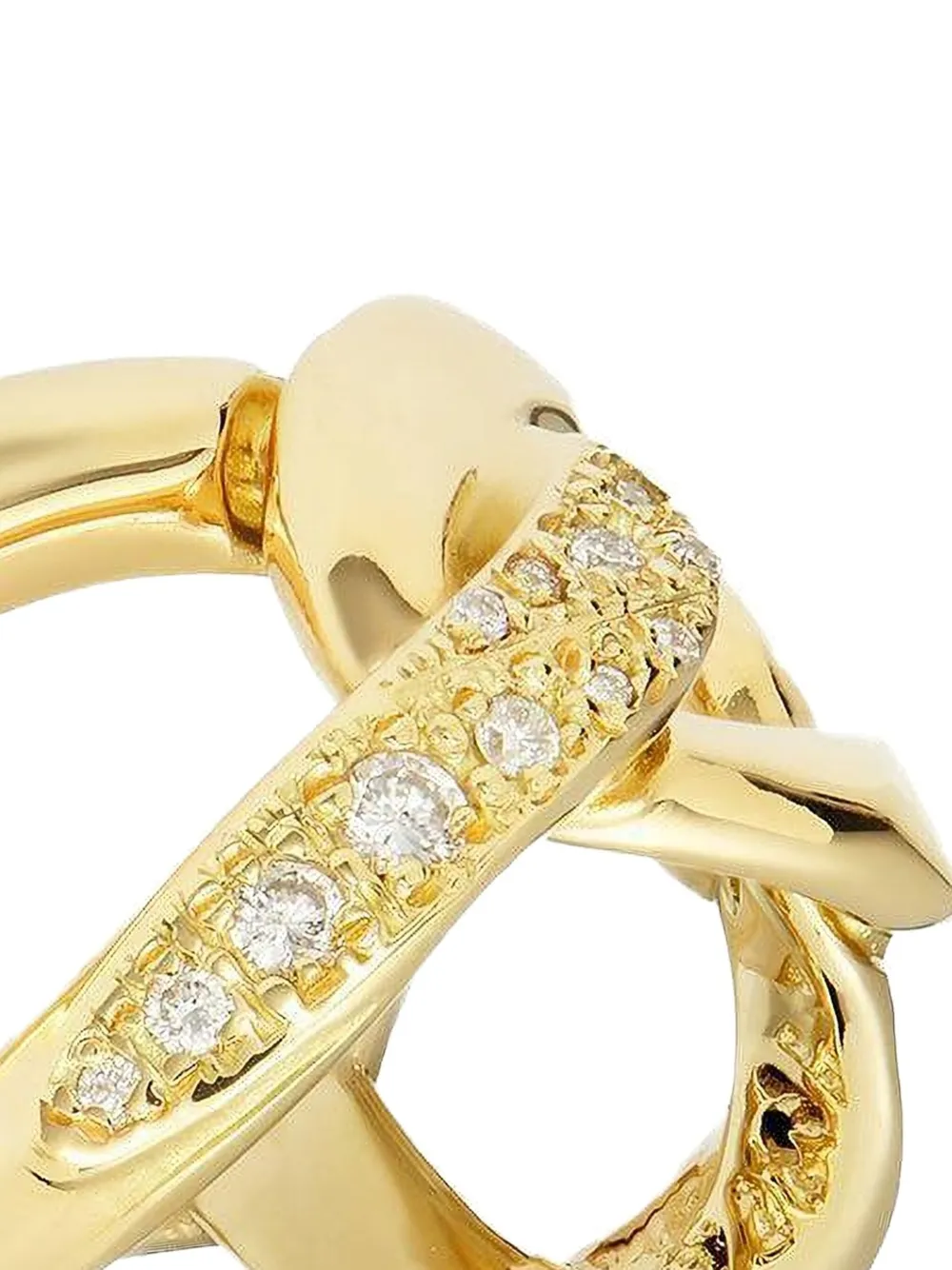 Bizzotto Gioielli 18k Yellow Gold Blink Diamond Ring In Gold