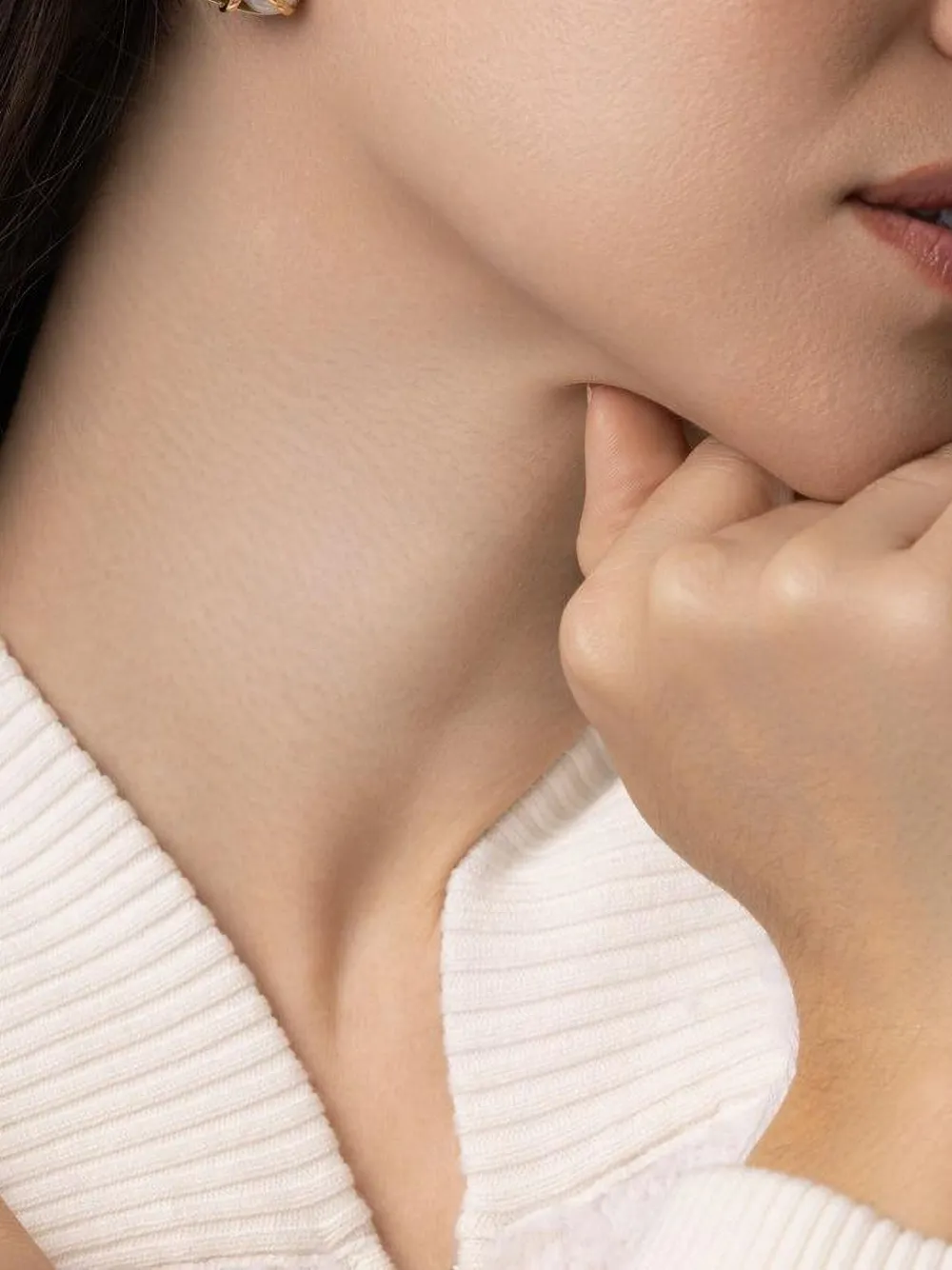 DENISE CASSOU Orecchini in oro giallo 18 carati con diamanti