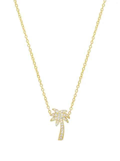 Jennifer Meyer collar Palm Tree en oro amarillo de 18kt