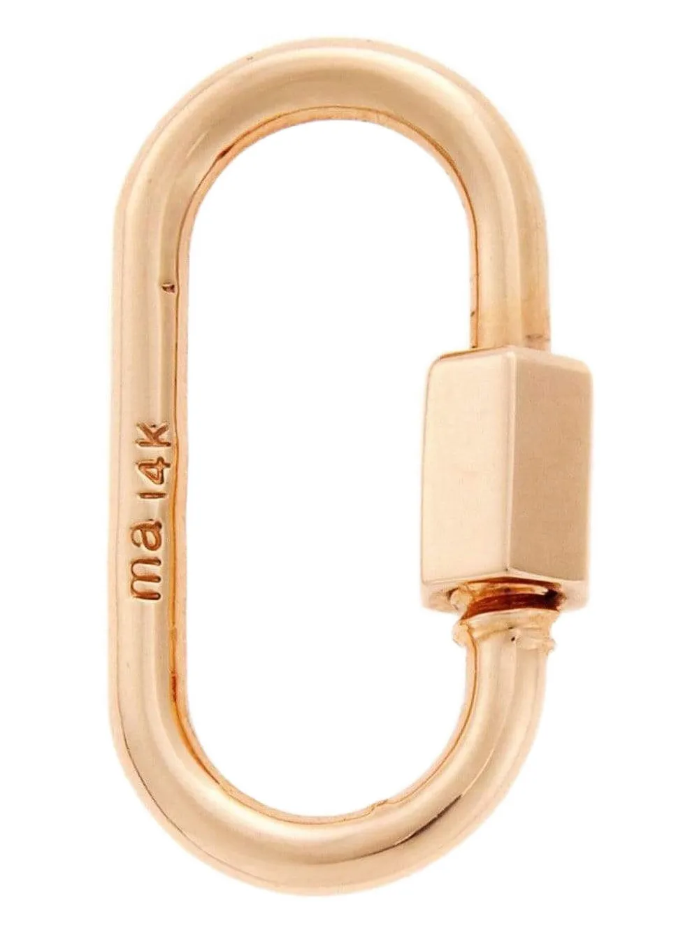 Marla Aaron pendentif en or 14ct Lock | or | Image 1