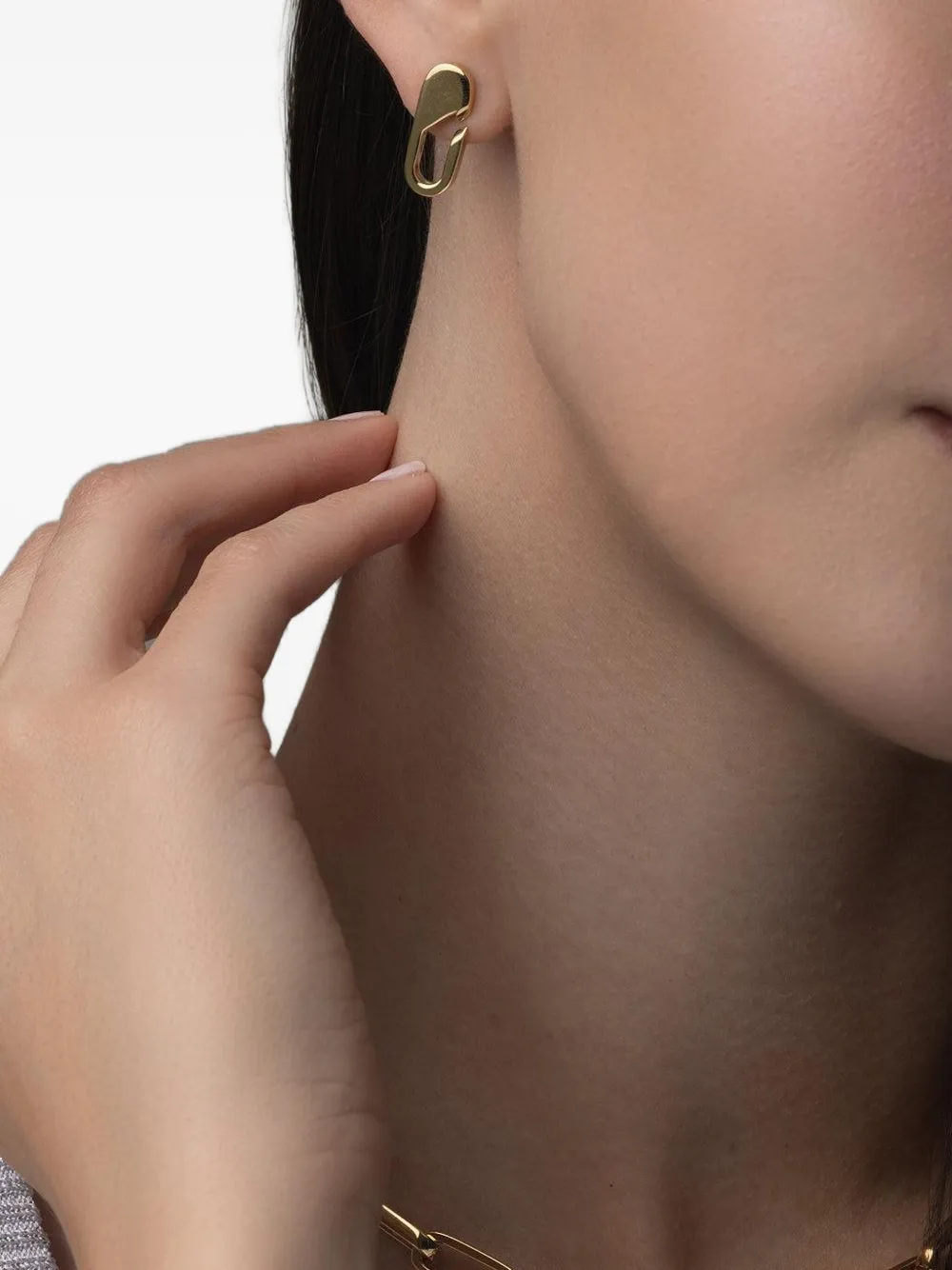 Bizzotto Gioielli 18k Yellow Gold Link Earrings In Gold