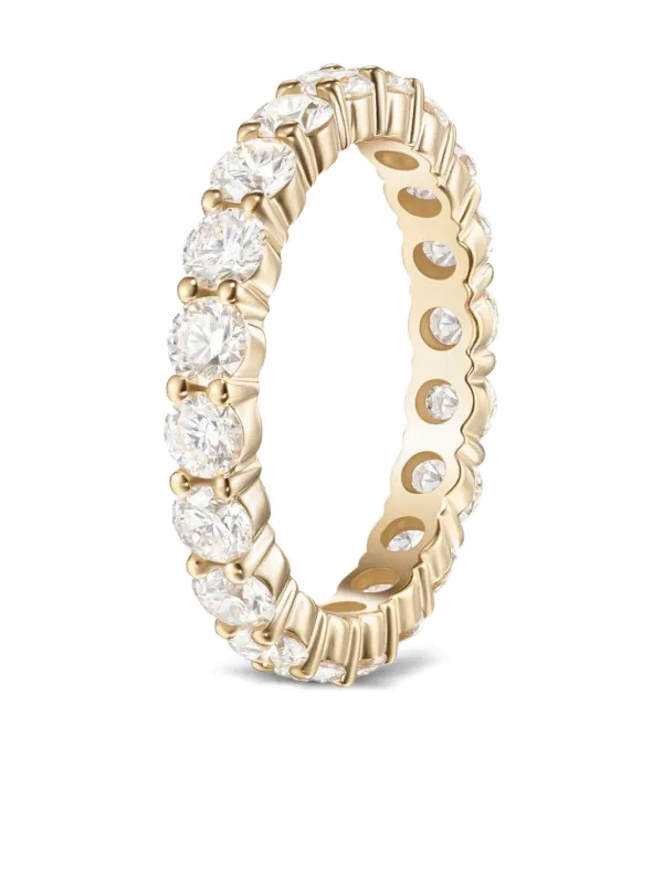 Melissa Kaye 18K Yellow Gold Sadie Eternity Band Ring