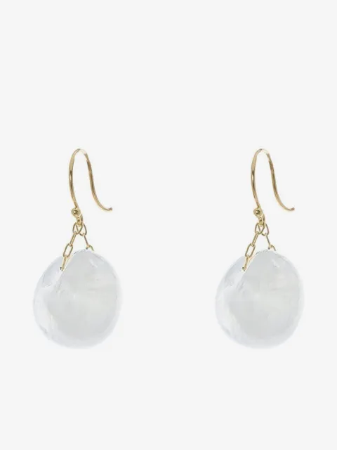Ten Thousand Things 18K yellow gold moonstone earrings