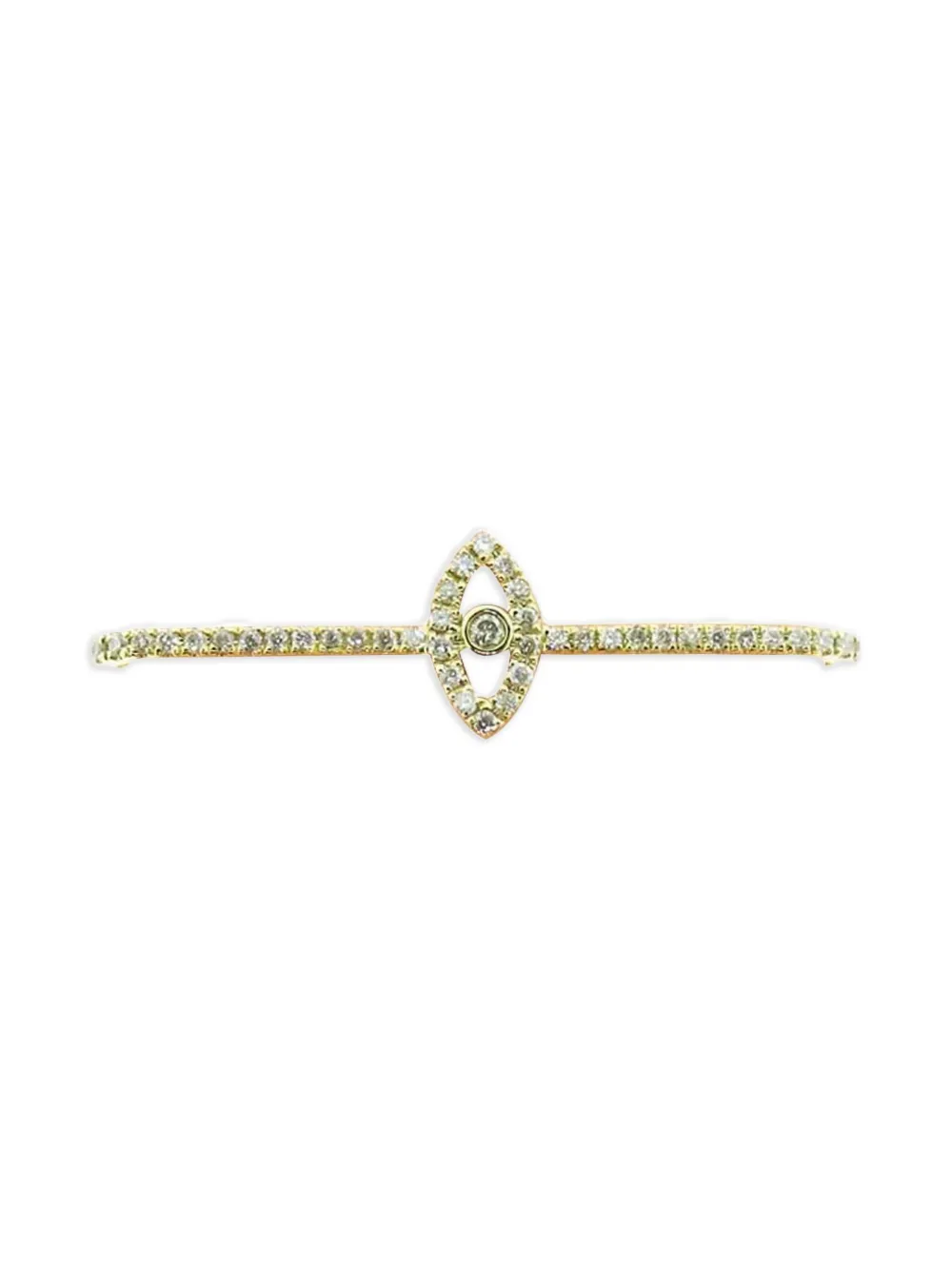 Loree Rodkin 14k Yellow Gold Evil Eye Diamond Bracelet