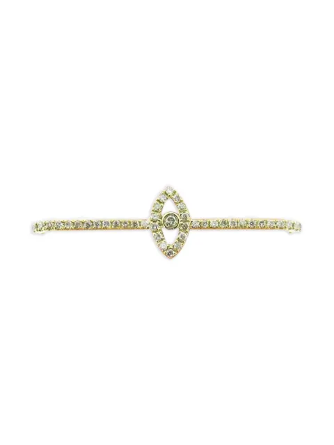 Loree Rodkin pulsera Evil Eye en oro amarillo de 14kt con diamante