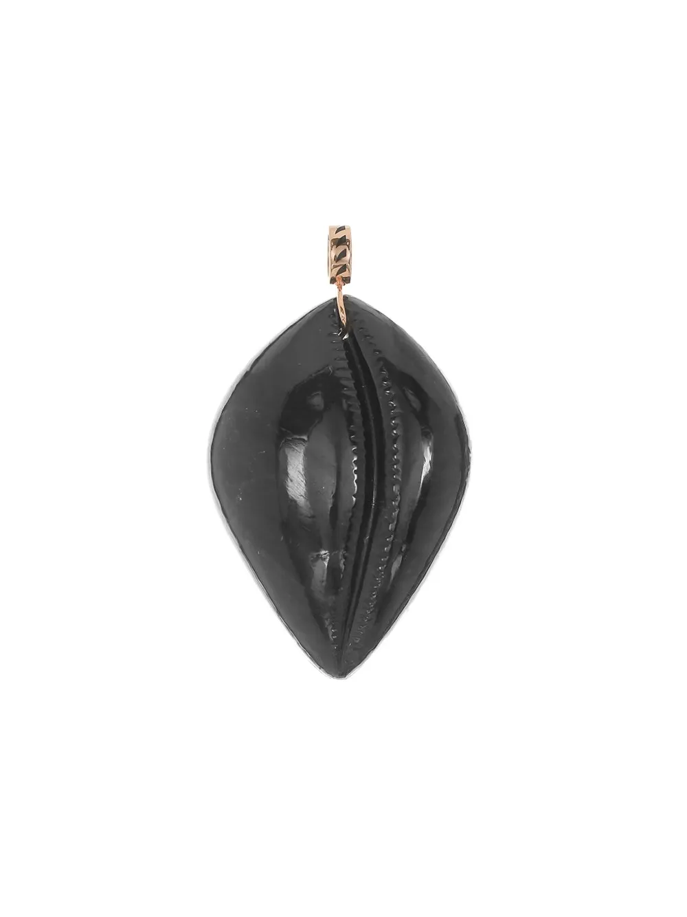 Dezso 18k Rose Gold Tiger Eye Pendant In Blue