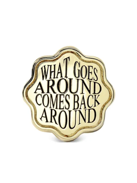 Retrouvaí anillo Talisman Karma en oro amarillo de 14kt