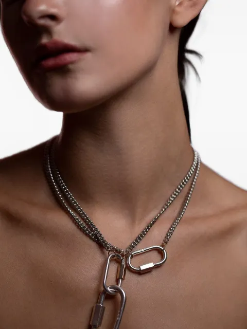 Marla Aaron sterling silver Regular Lock pendant