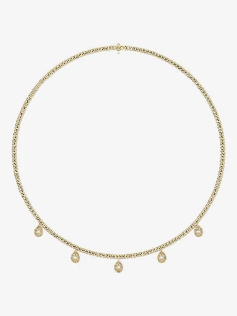 Dana Rebecca Designs Collana Nana Bernice in oro giallo 14 carati con diamanti