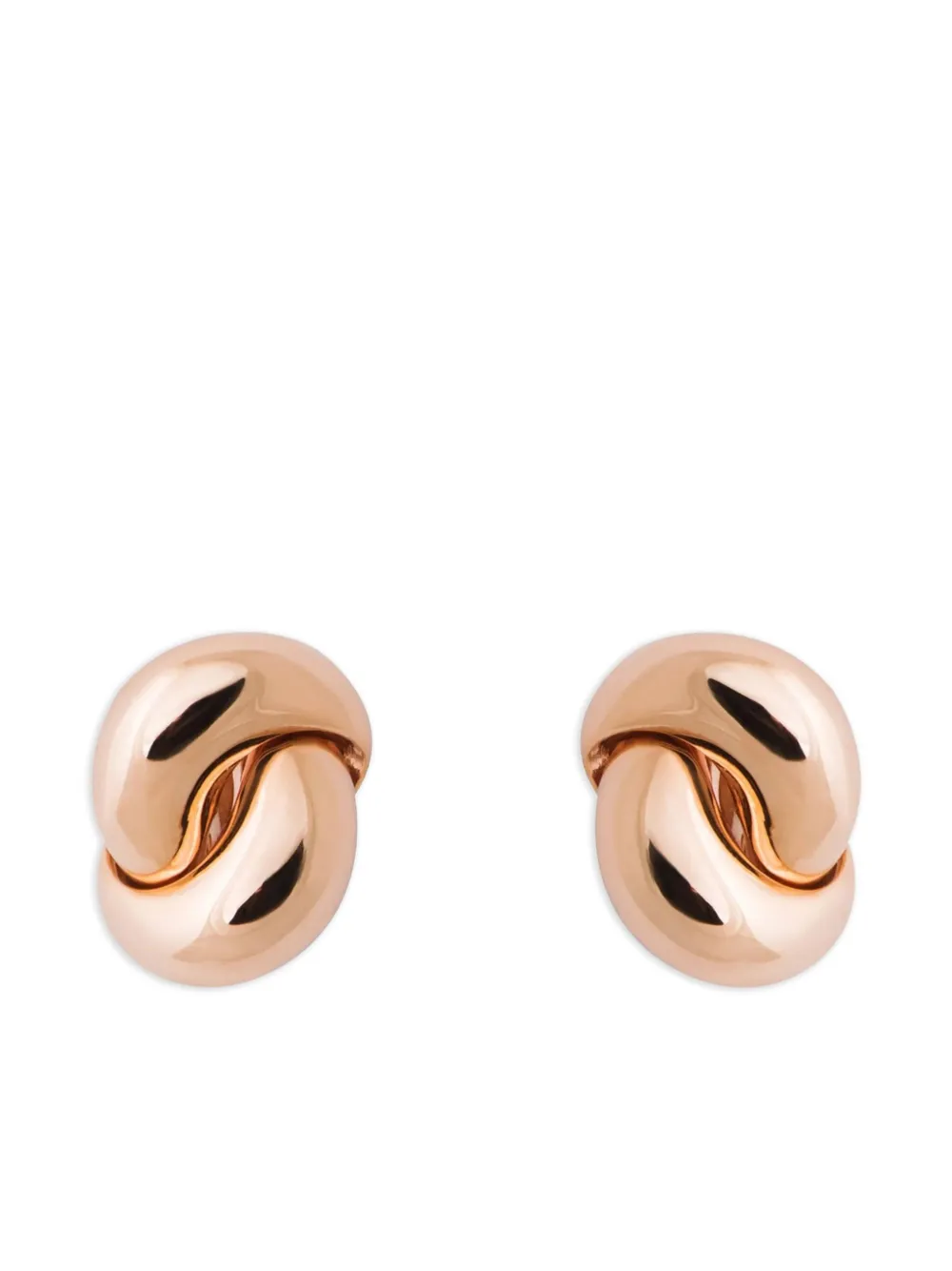 The Love Knot by Coralie Knot ピアス 18Kローズゴールド - YELLOW GOLD The Love Knot by Coralie Knot ピアス 18Kローズゴールド - YELLOW GOLD
