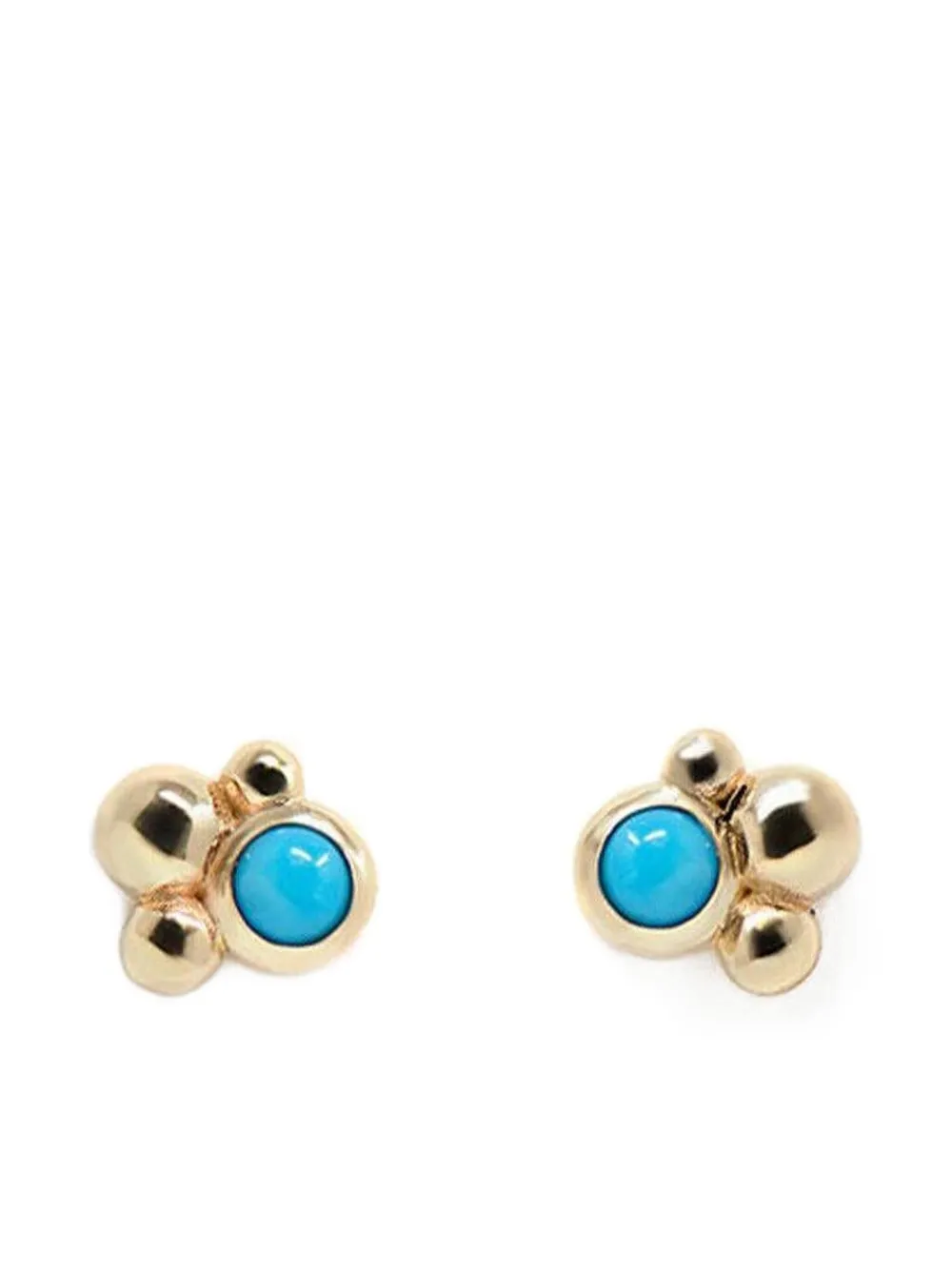 Anzie aretes Dew en oro amarillo de 14kt | Joyas de lujo | Image 2