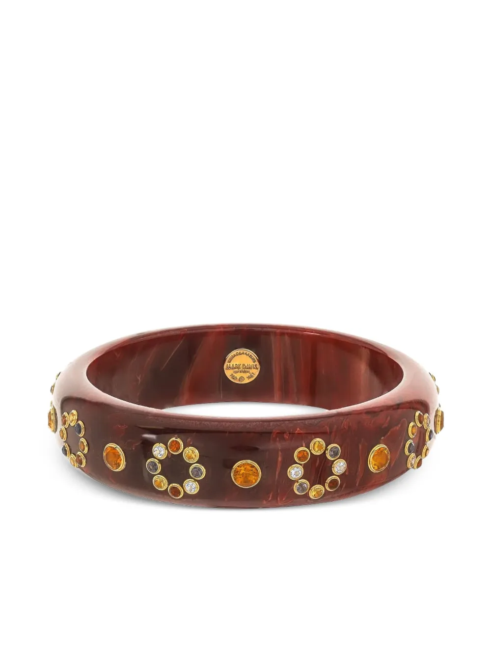 Mark Davis 18k Yellow Gold Amelia Multi-stone Bracelet In Gold
