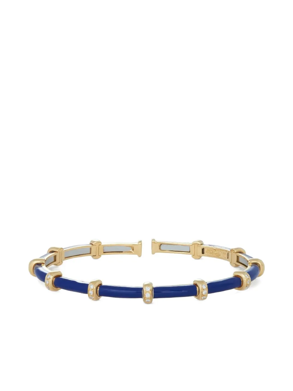 Sidney Garber Bracciale Carly in oro giallo 18 carati con diamanti