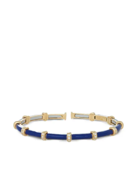 Sidney Garber pulsera Carly en oro amarillo de 18kt con diamante