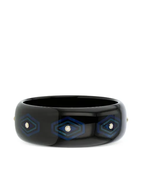 Mark Davis pulsera en oro amarillo de 18kt con baquelita