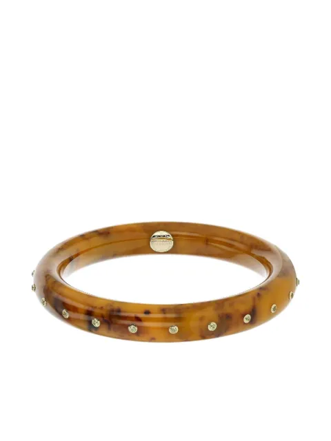 Mark Davis 18K yellow gold bakelite bracelet 