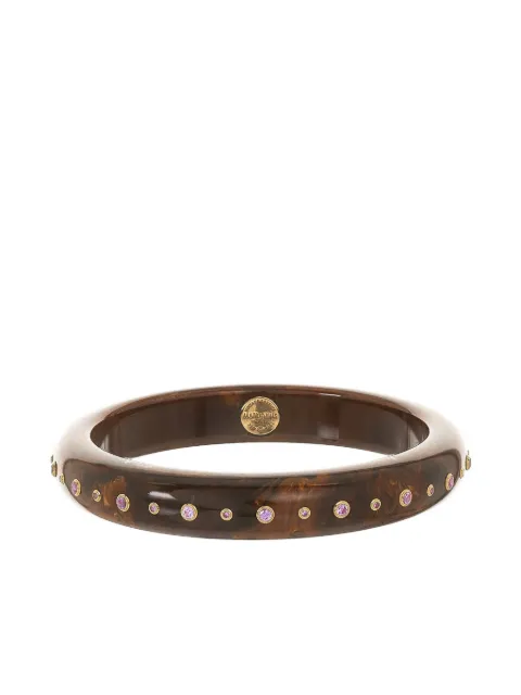 Mark Davis pulsera en oro amarillo de 18kt con zafiro