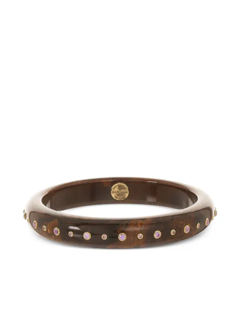 Mark Davis pulsera en oro amarillo de 18kt con zafiro